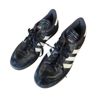Adidas Samba OG Mens Size 6.5 Sneakers Suede Leather Athletic Core Black